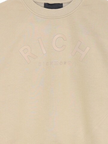 John Richmond Sweatshirt 'MAGAL' in Beige