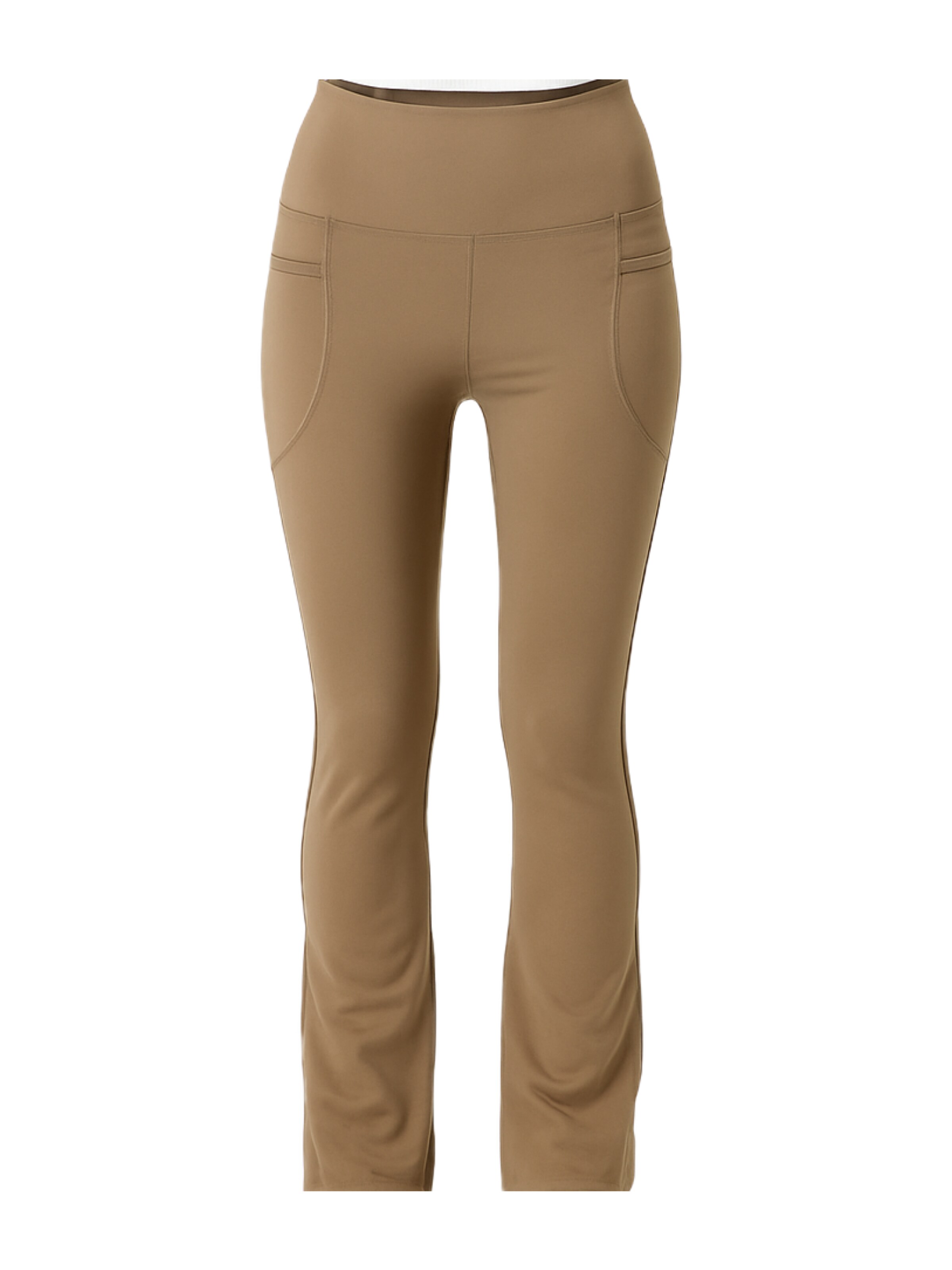 C&City Slim fit Leggings in Brown: front
