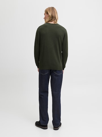 JACK & JONES Pullover 'JJEEMIL' i grøn