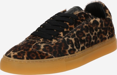 Sportbačiai be auliuko '433' iš Copenhagen Studios, spalva – šviesiai ruda / tamsiai ruda / juoda, Prekių apžvalga