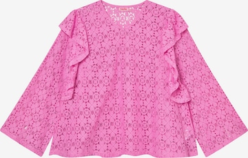 Anyday Blouse in Roze: voorkant