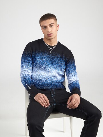 Karl Lagerfeld Πουλόβερ σε μαύρο: μπροστά