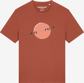 T-Shirt 'Countryside 01' Watapparel en orange : devant