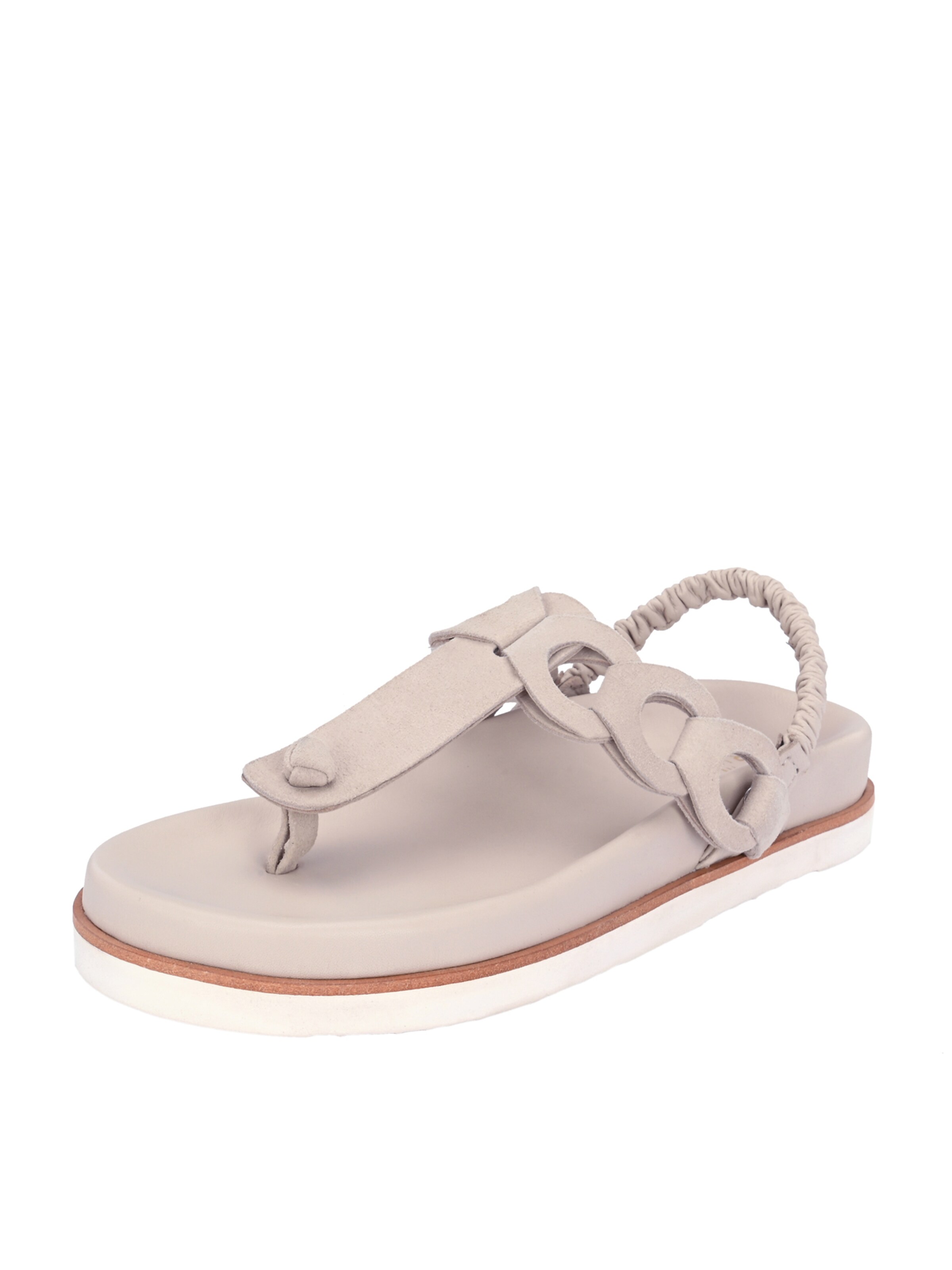 Crickit Teenslipper in Beige: voorkant