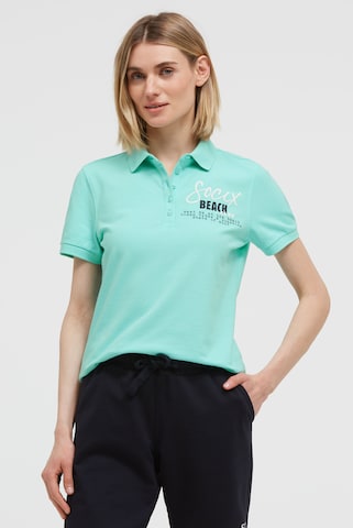 Soccx Shirt in Blau: Vorderseite