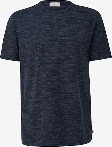 T-Shirt s.Oliver en bleu : devant