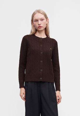 Cardigan GANT en marron