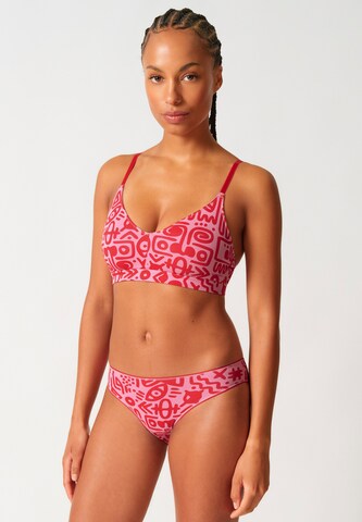 Skiny Bustier BH in Roze: voorkant