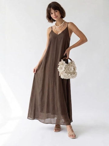 MixRay - Vestido em castanho