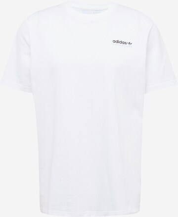 ADIDAS ORIGINALS T-Shirt 'Adventure Mountain Back' in Weiß: predná strana