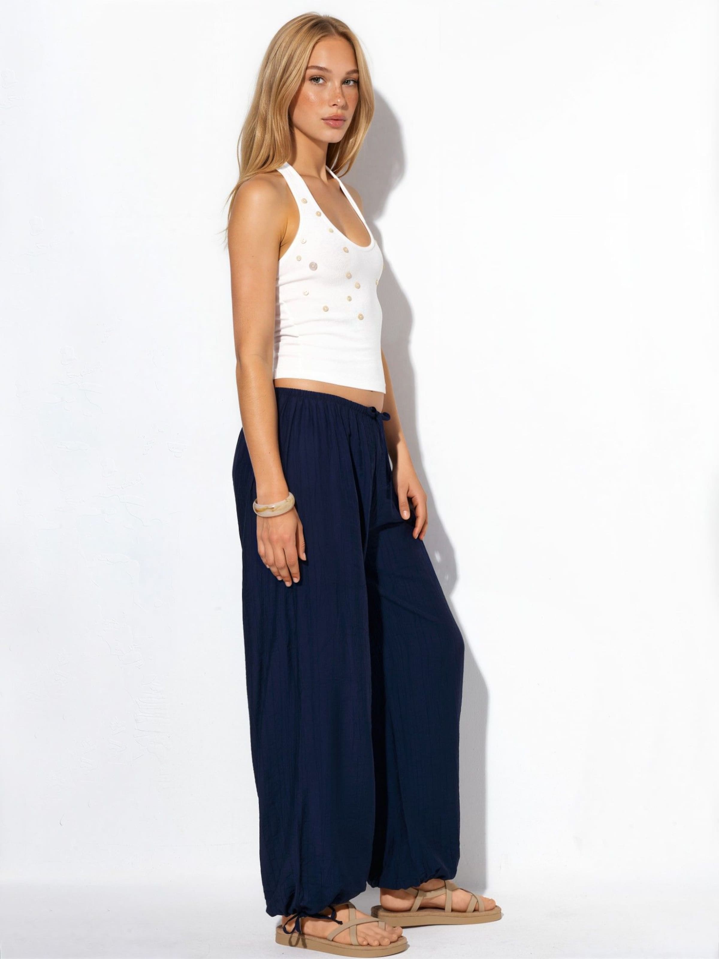 Loosefit Pantaloni di Busem in blu