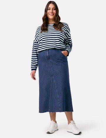 SAMOON Skirt in Blue