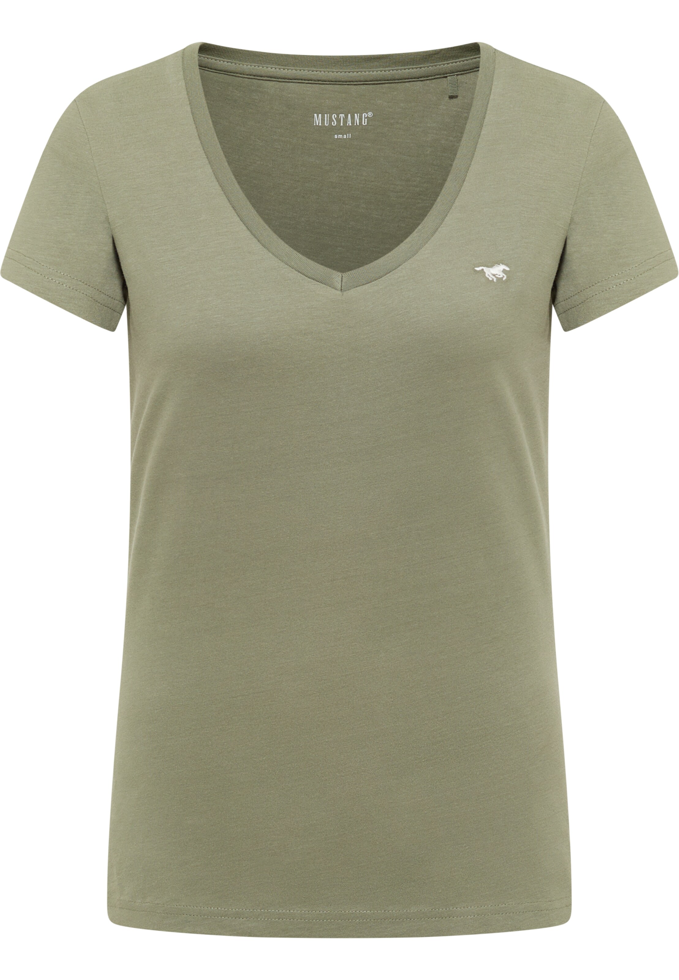MUSTANG Shirt 'Beverly' in Green: front