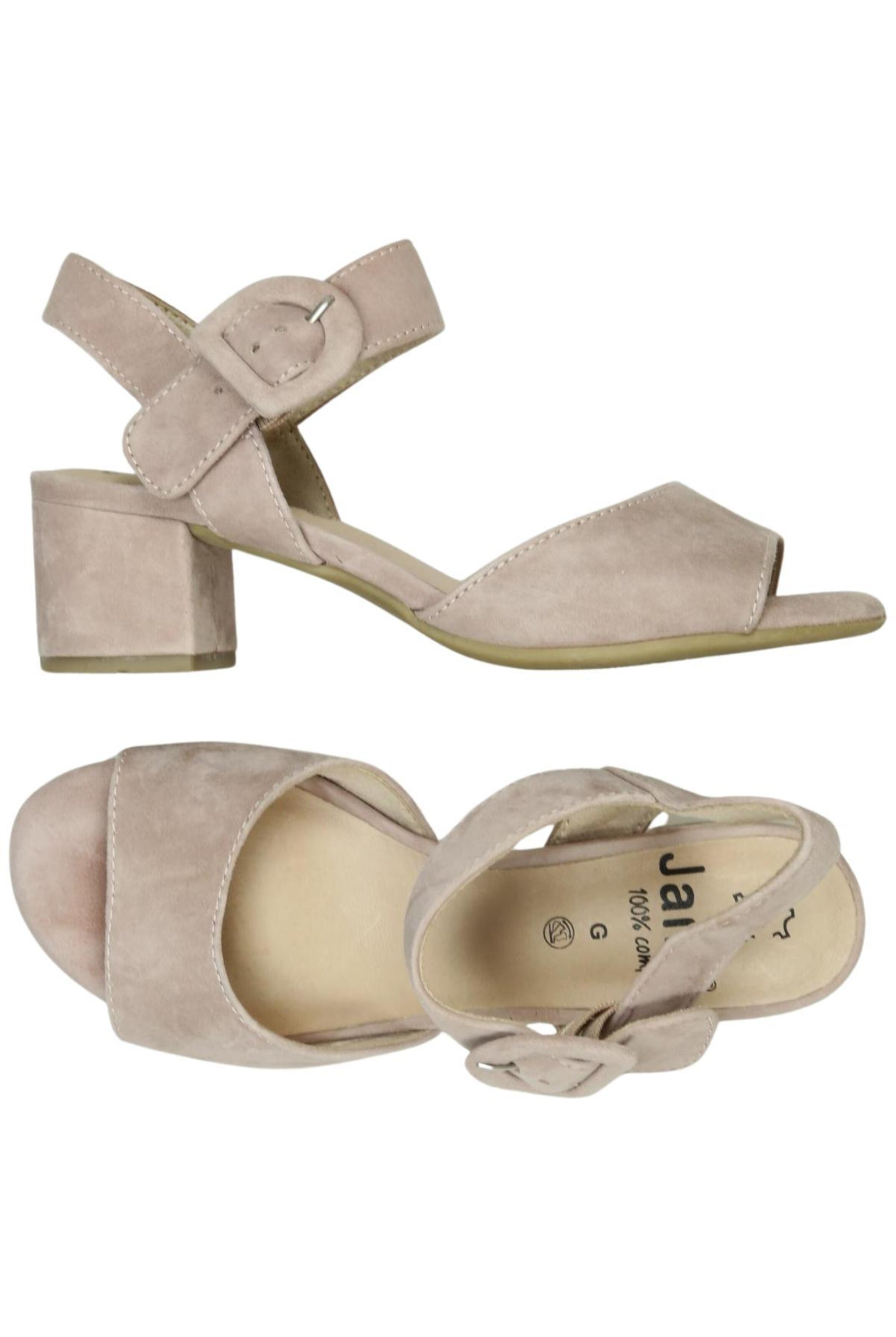 JANA Sandals & High-Heeled Sandals in 37 in Beige: front