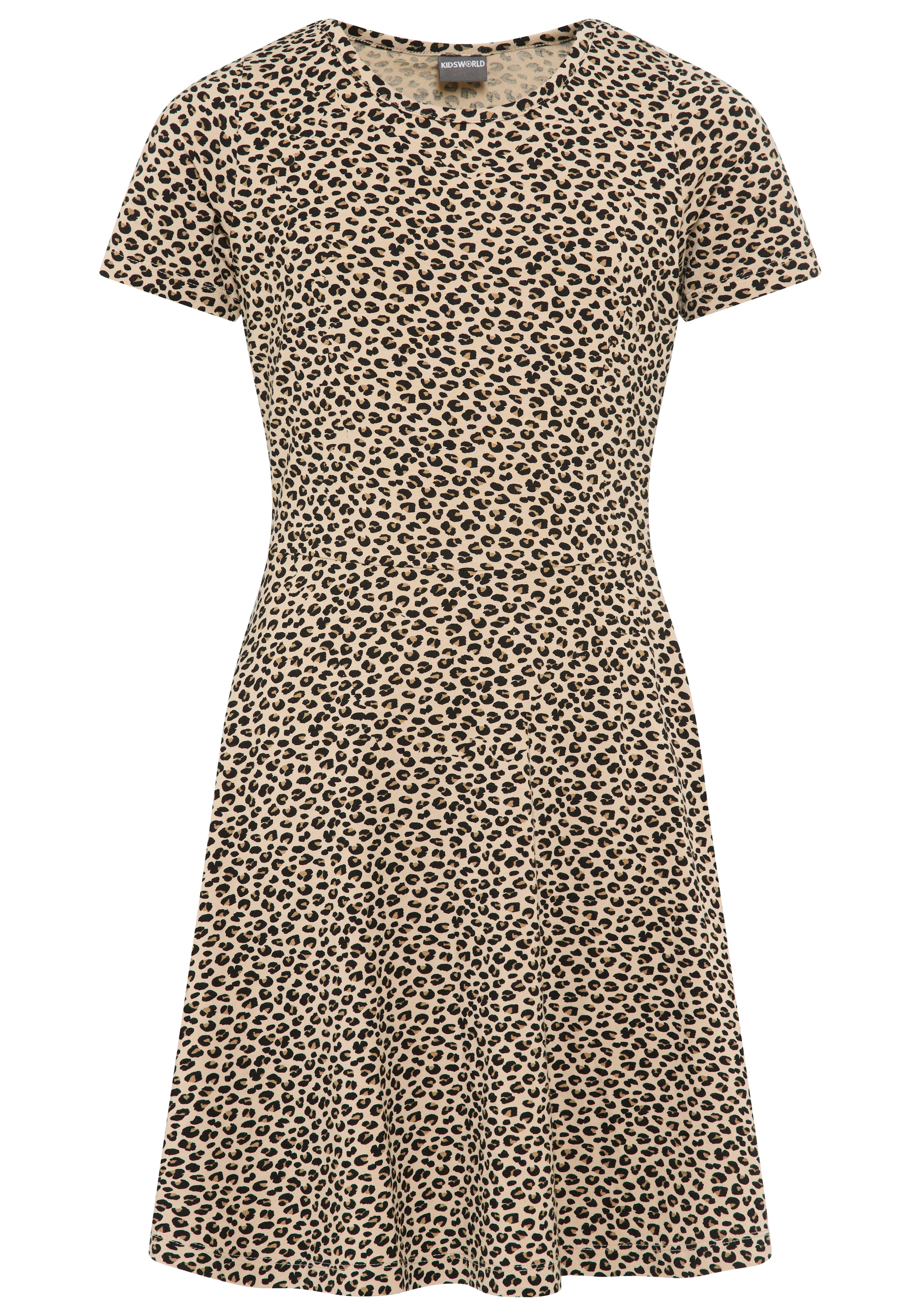 Kidsworld Dress in Beige: front