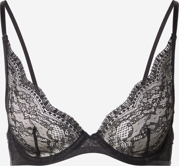 Hunkemöller Triangle Bra 'Isabelle' in Black: front