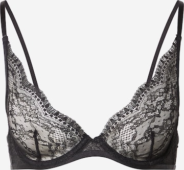 Hunkemöller - Triangular Soutien 'Isabelle' em preto: frente