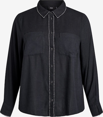 ZizziBluza 'Esmile' - crna boja: prednji dio