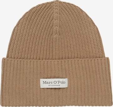 Marc O'Polo Beanie in Brown: front