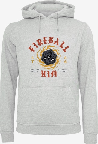 Sweat-shirt F4NT4STIC en gris : devant