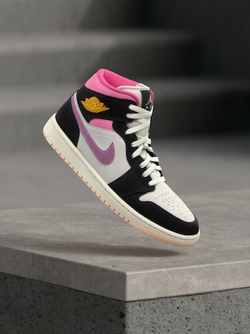 Jordan Magas szárú sportcipők 'Air Jordan 1 Mid SE' - fekete