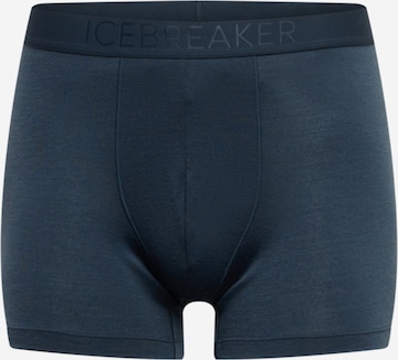 ICEBREAKER Boxershorts 'Anatomica' in Blauw: voorkant