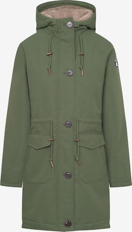 Parka d’hiver 'Festholm' Derbe en vert : devant