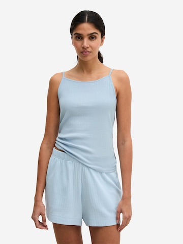 Marc O'Polo Spaghettitop ' Mix N Match ' in Blau: Vorderseite