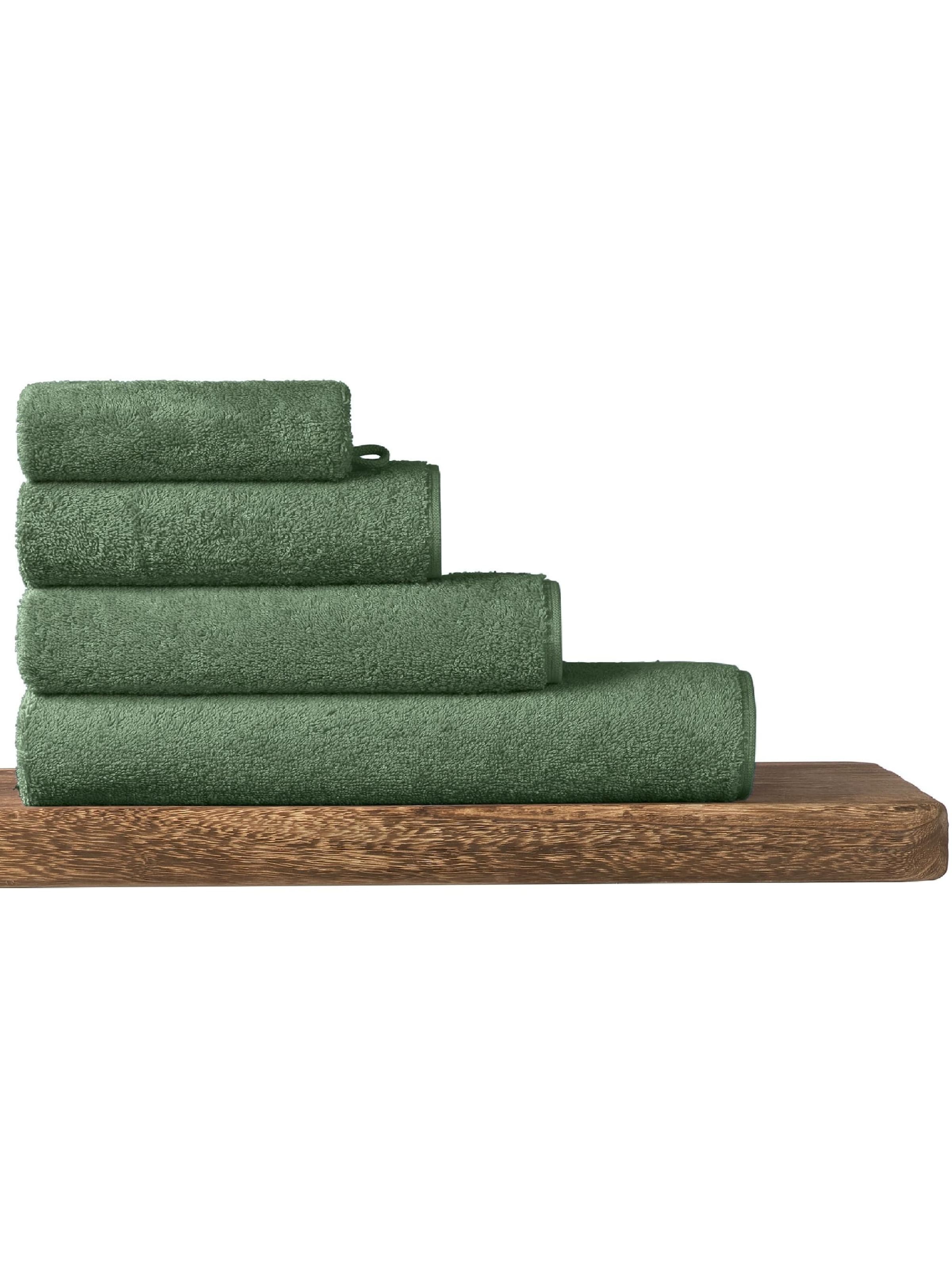 SCHIESSER Towel in Green
