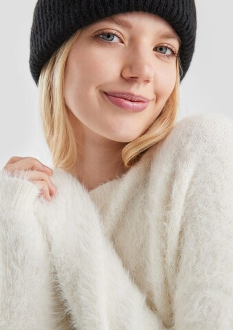 Pull-over QS en beige