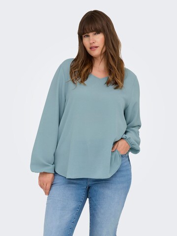 ONLY Carmakoma Top 'Vica' in Blue: front
