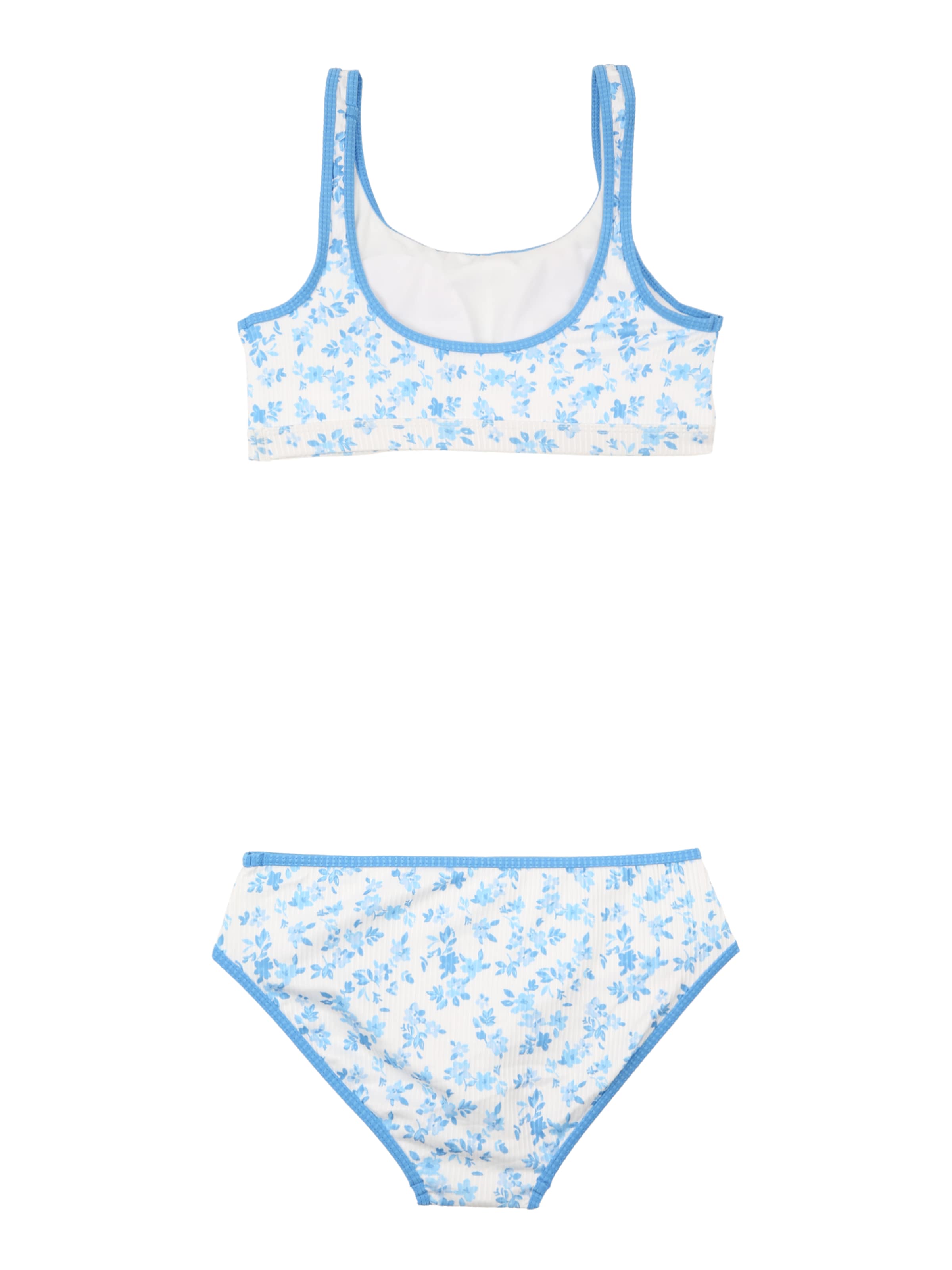 Abercrombie & Fitch Бюстие Бански костюм в бяло