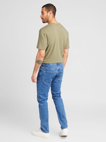 BOSS Regular Jeans 'DELAWARE BO' in Blauw