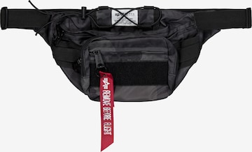 ALPHA INDUSTRIES Τσαντάκι μέσης σε μαύρο: μπροστά