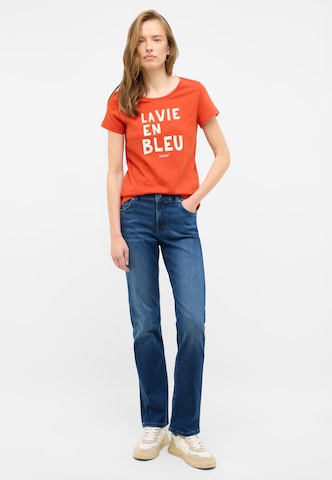 MUSTANG T-Shirt 'Alma' in Rot