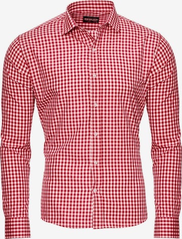 Reslad Button Up Shirt 'RS7007' in Red: front