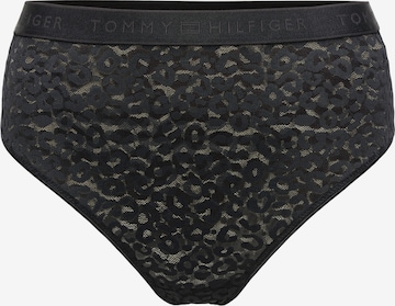 juoda Tommy Hilfiger Underwear Moteriškos kelnaitės: priekis
