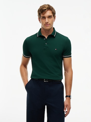 TOMMY HILFIGER Póló - zöld: elől