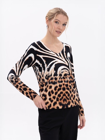 Passioni Bluse in Beige