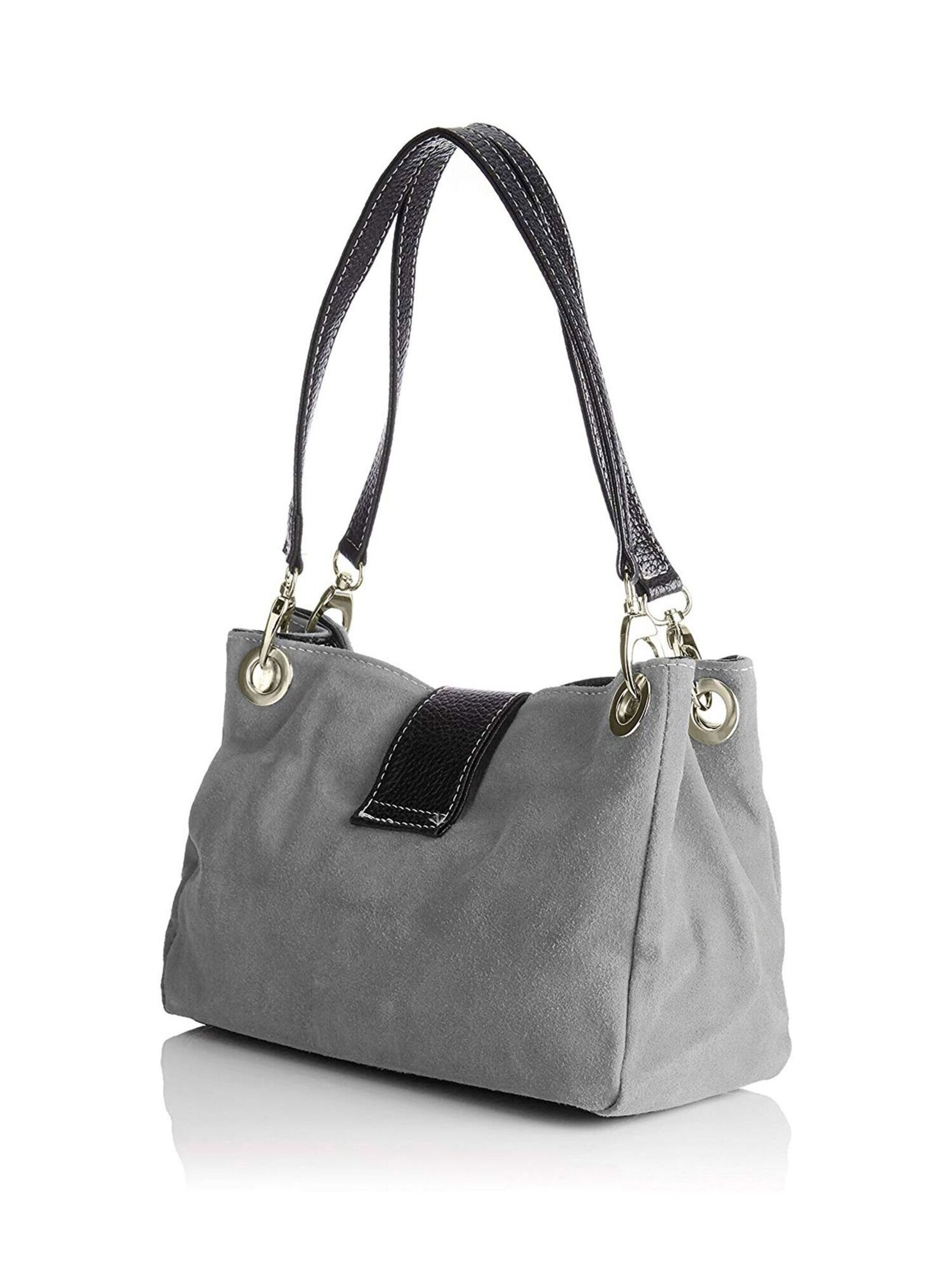 CHICCA BORSE Handtasche in Grau