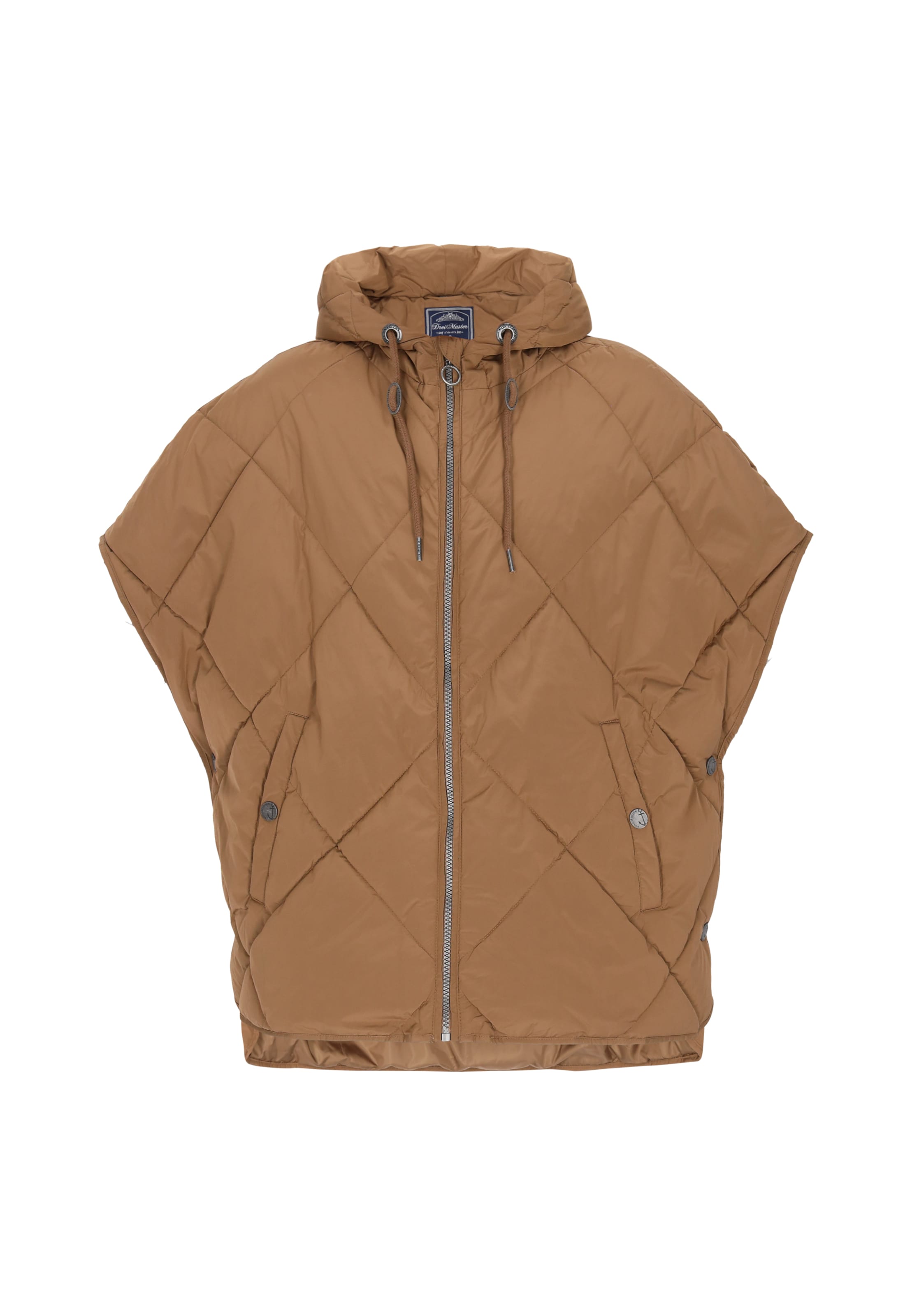 DreiMaster Maritim Γιλέκο σε καφέ: μπροστά
