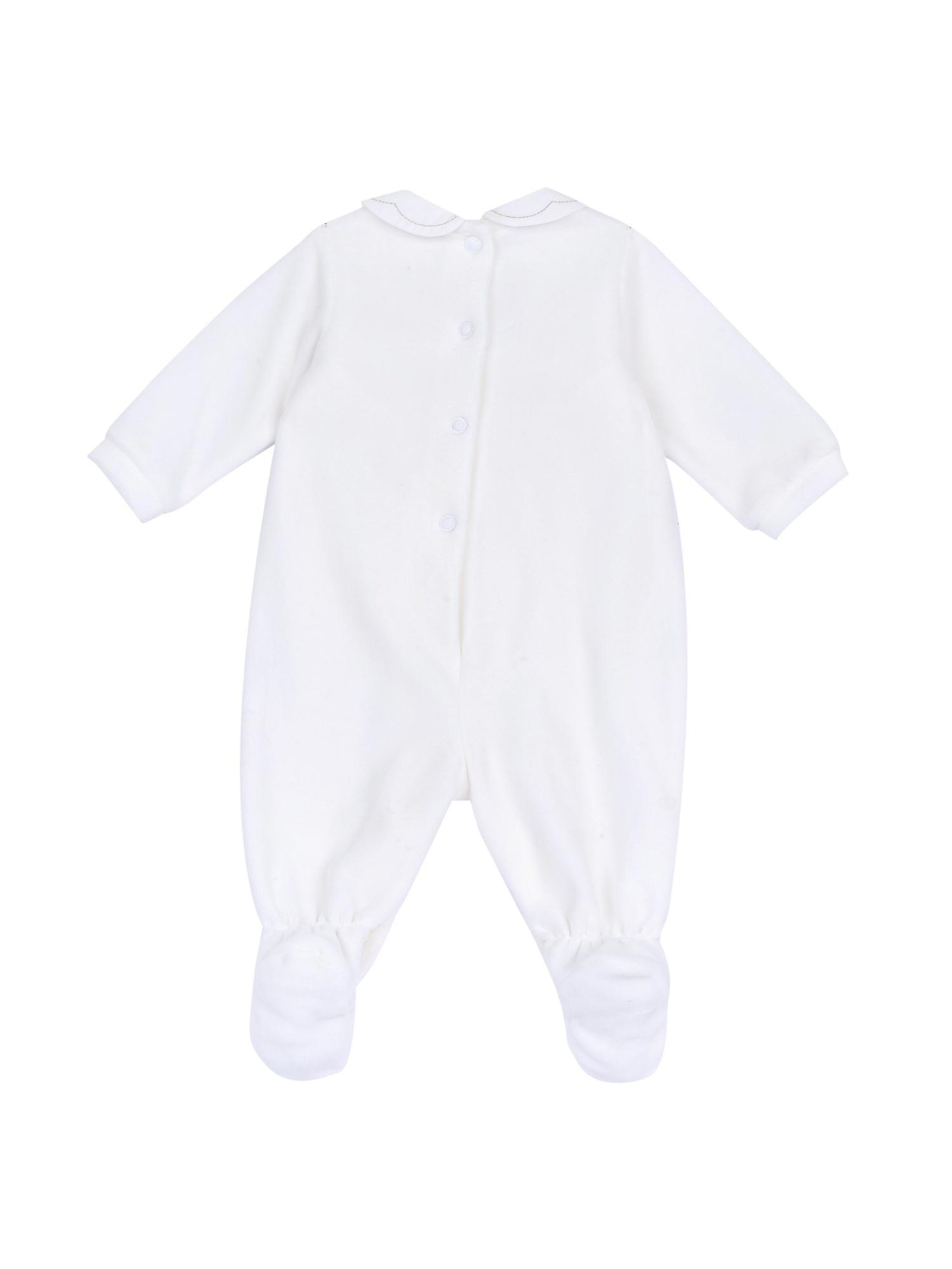 Chicco - Pijama entero/body en blanco