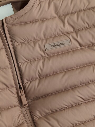 Giacca di mezza stagione di Calvin Klein in marrone