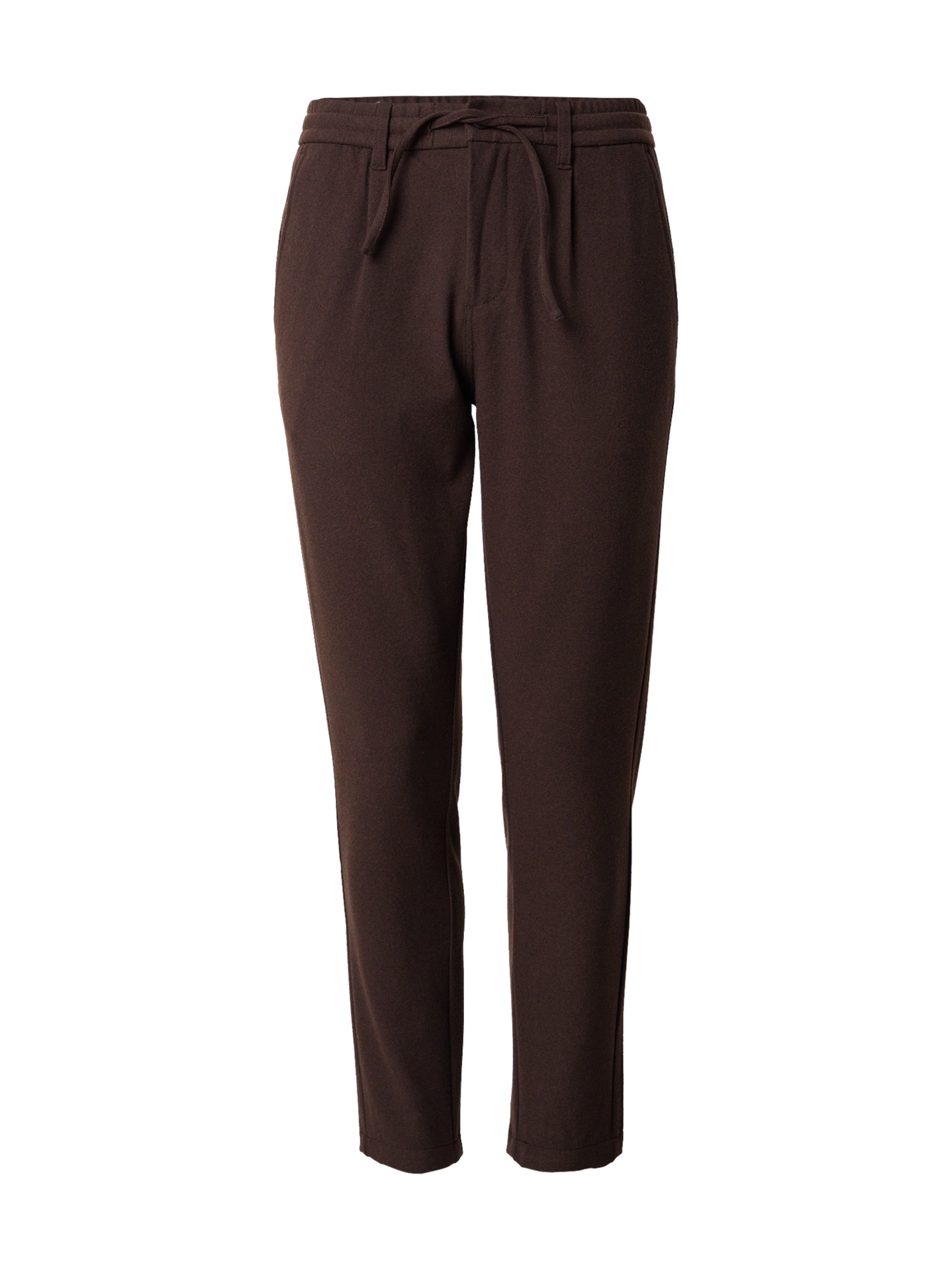 brūns Lindbergh Standarta Čino bikses: no priekšpuses