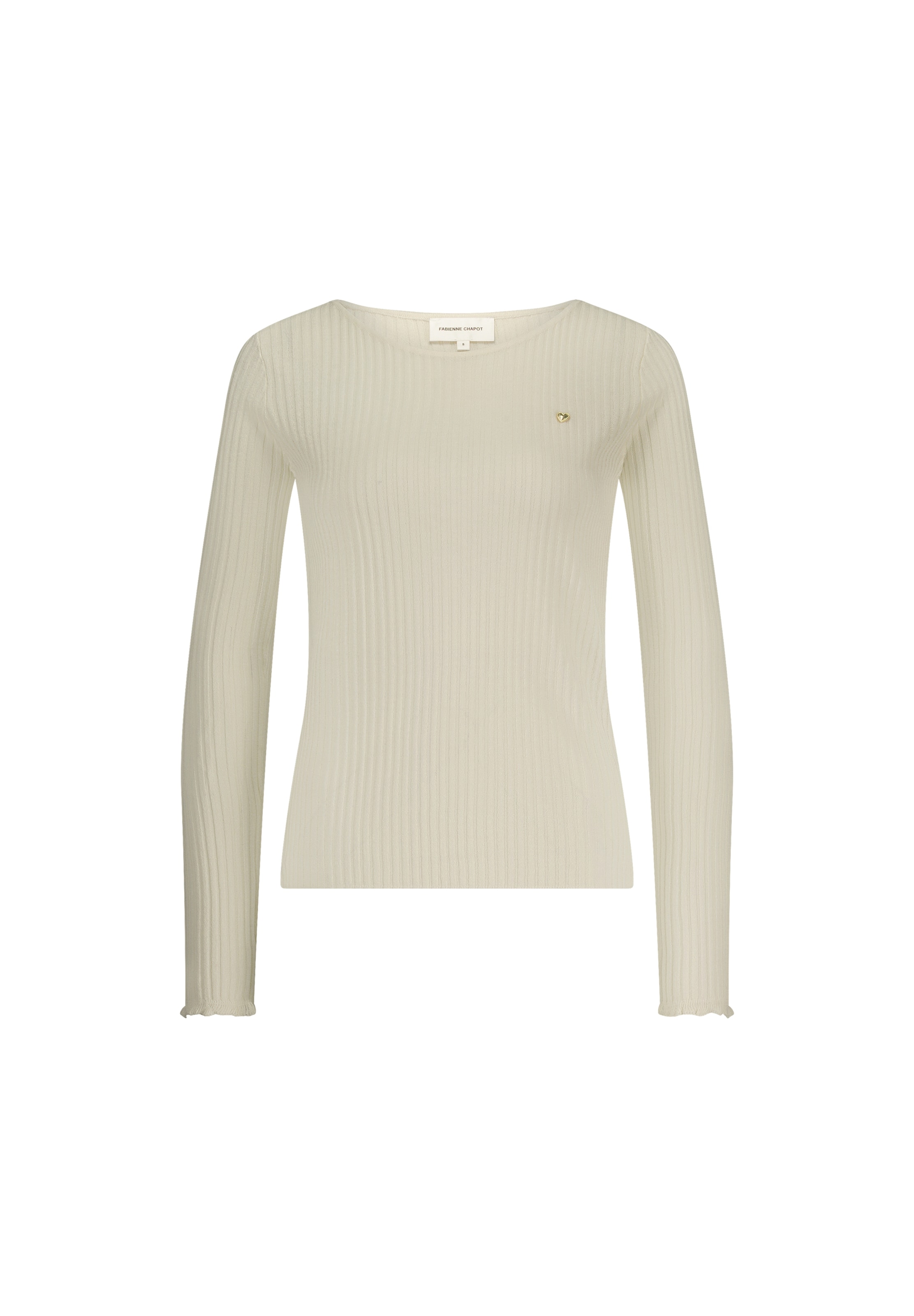Fabienne Chapot Pullover in Beige: Vorderseite
