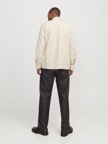 Comfort fit Camicia di JACK & JONES in beige