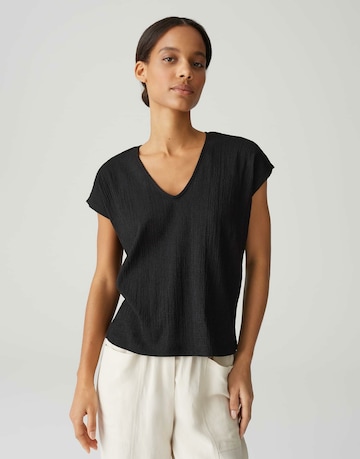 OPUS Shirt in Zwart: voorkant