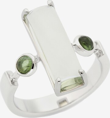 Carolin Stone Ring in Silver: front