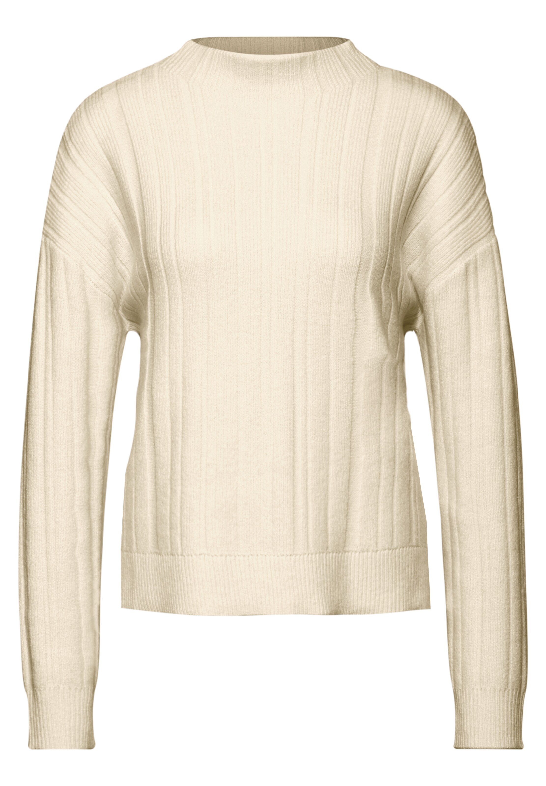 STREET ONE Sweater in Beige: front