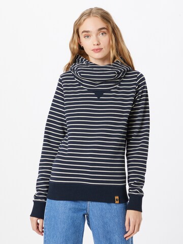 Fli Papigu - Sweatshirt 'Entenarsch II' em azul: frente